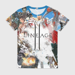 Женская футболка 3D Hero of Lineage