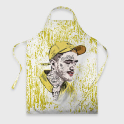 Фартук 3D Lil Peep CryBaby Yellow Лил Пип