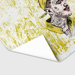 Бумага для упаковки 3D Lil Peep CryBaby Yellow Лил Пип - фото 2