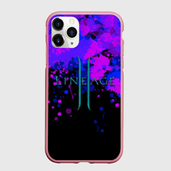 Чехол для iPhone 11 Pro Max матовый Линейдж 2 Брызги