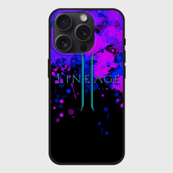 Чехол силиконовый для Apple iPhone 15 Pro матовый Линейдж 2 Брызги
