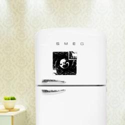 Магнитный плакат 3Х3 Инь Янь котики брызги и ничего лишнего - фото 2