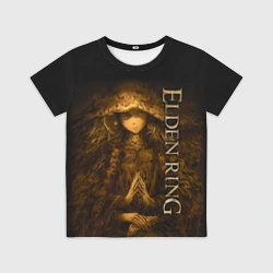 Детская футболка 3D Elden Ring - Элден ринг женщина