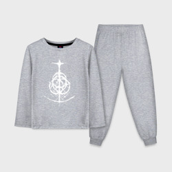 Детская пижама с лонгсливом хлопок ELDEN RING LOGO | ЭЛДЕН РИНГ