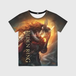 Детская футболка 3D Elden Ring - Елден ринг валькирия