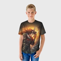 Детская футболка 3D Elden Ring - Елден ринг валькирия - фото 2