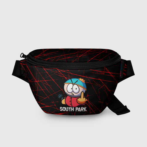 Поясная сумка 3D с принтом Мультфильм Южный парк Эрик | South Park, вид спереди #2