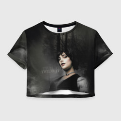 Женская футболка Crop-top 3D Alice Cullen