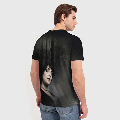 Мужская футболка 3D Alice Cullen, цвет 3D печать - фото 4