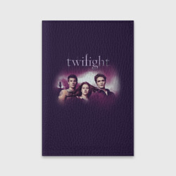 Обложка для паспорта матовая кожа Персонажи Twilight