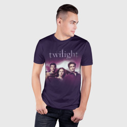 Мужская футболка 3D Slim Персонажи Twilight - фото 2