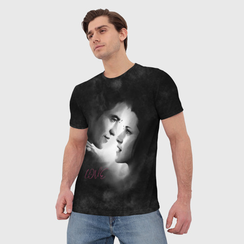 Мужская футболка 3D Edward & Isabella, цвет 3D печать - фото 3