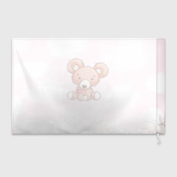 Флаг 3D Плюшевый мишка игрушка - фото 2