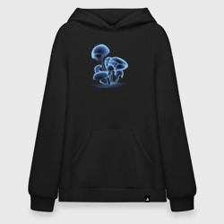 Худи SuperOversize хлопок Неоновые грибы