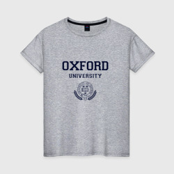 Футболка Оксфорд - логотип университета (Женская)
