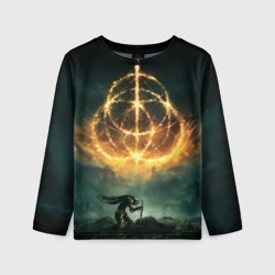 Детский лонгслив 3D Elden Ring - воин