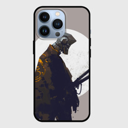 Чехол для iPhone 13 Pro Скелет-самурай
