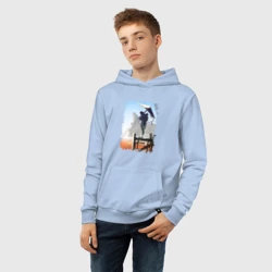 Детская толстовка хлопок Warrior of desert - фото 2