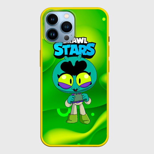 Чехол для iPhone 14 Pro Max с принтом Eve green   brawl    Stars, вид спереди #2