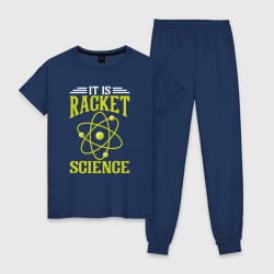Женская пижама хлопок Ракетная наука