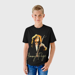 Детская футболка 3D Led Zeppelin Лед Зеппелин Jimmy Page - фото 2