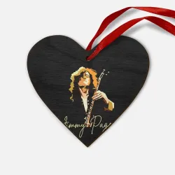 Деревянная игрушка Сердце Led Zeppelin Лед Зеппелин Jimmy Page