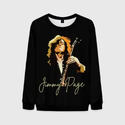 Мужской свитшот 3D Led Zeppelin Лед Зеппелин Jimmy Page