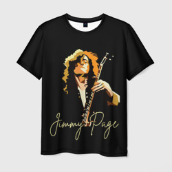 Led Zeppelin Лед Зеппелин Jimmy Page – Мужская футболка 3D с принтом купить со скидкой в -26%