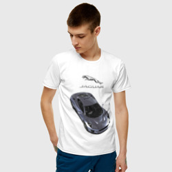 Мужская футболка хлопок Jaguar / Motorsport - фото 2