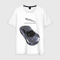 Мужская футболка хлопок Jaguar / Motorsport