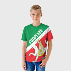 Детская футболка 3D Я татарский Татарстан - фото 2