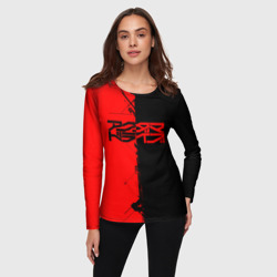 Женский лонгслив 3D Акудама драйв арт - фото 2