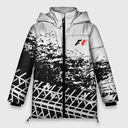 Женская зимняя куртка Oversize F1 Формула 1 Mini Logo