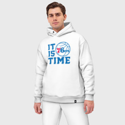 Мужской костюм oversize хлопок It Is Philadelphia 76ers Time Филадельфия Севенти Сиксерс - фото 2