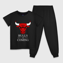 Детская пижама хлопок Chicago Bulls are coming Чикаго Буллз