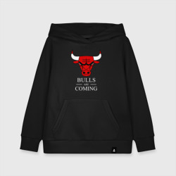 Детская толстовка хлопок Chicago Bulls are coming Чикаго Буллз