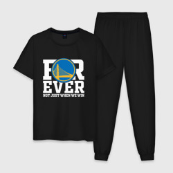 Мужская пижама хлопок Golden State Warriors forever not just when We win