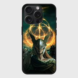 Чехол силиконовый для Apple iPhone 15 Pro матовый Elden Ring Fearless