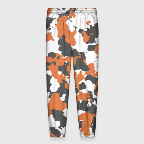 Мужские брюки 3D Камуфляж Orange Camo, цвет 3D печать - фото 2