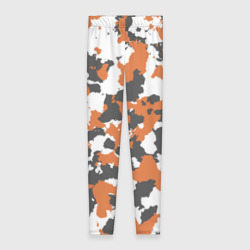 Леггинсы 3D Камуфляж Orange Camo