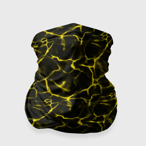 Бандана-труба 3D Yellow Ripple: Желтая Рябь, цвет 3D печать