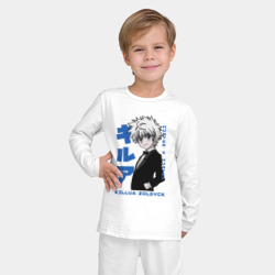 Детская пижама с лонгсливом хлопок Киллуа в смокинге - фото 2