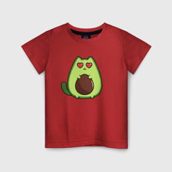 Avo cat o влюбился – Детская футболка хлопок с принтом купить со скидкой в -20%