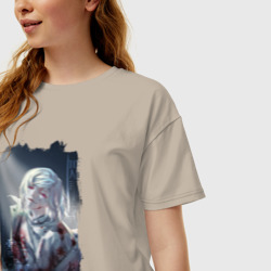 Женская футболка хлопок Oversize Cutthroat арт - фото 2