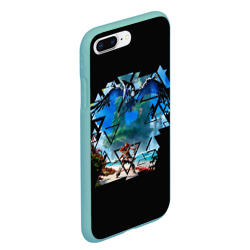 Чехол для iPhone 7Plus/8 Plus матовый Horizon Forbidden West Элой на пляже - фото 2