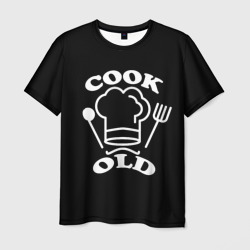 Мужская футболка 3D Cook old Старый повар Куколд