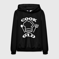 Мужская толстовка 3D Cook old Старый повар Куколд