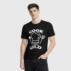 Мужская футболка 3D Cook old Старый повар Куколд - фото 2