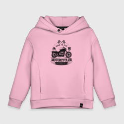Детское худи Oversize хлопок Motorcycle Born to ride