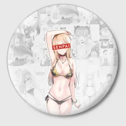 Значок Senpai Kitagawa Manga